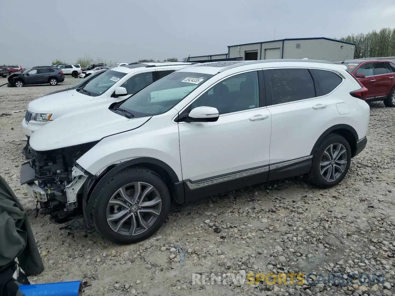 1 Photograph of a damaged car 2HKRW2H94NH631882 HONDA CRV 2022