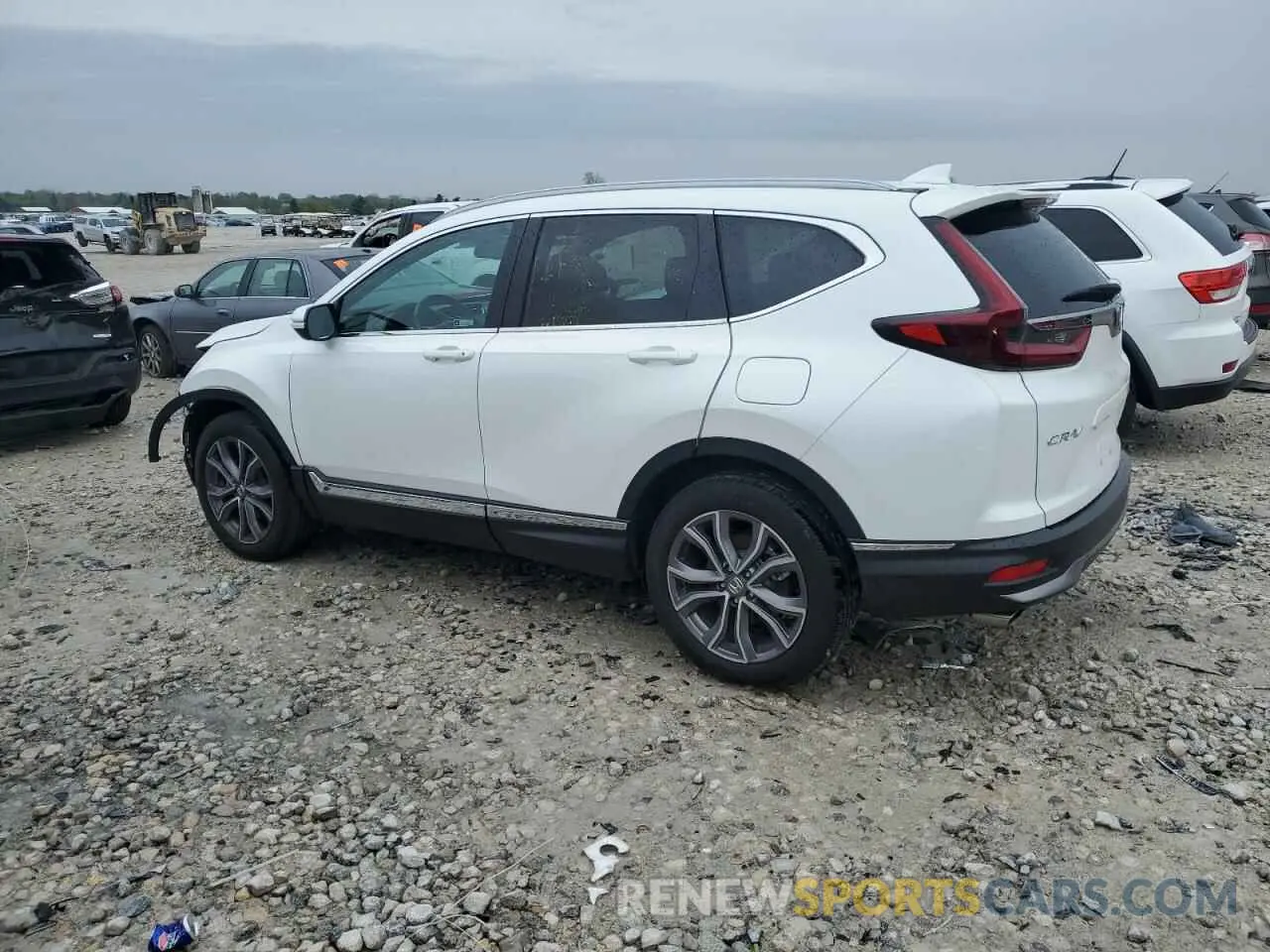 2 Photograph of a damaged car 2HKRW2H94NH631882 HONDA CRV 2022