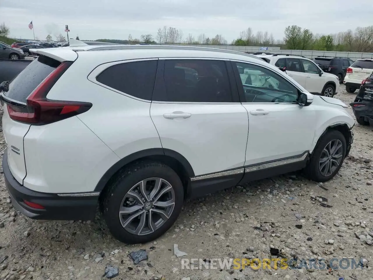 3 Photograph of a damaged car 2HKRW2H94NH631882 HONDA CRV 2022