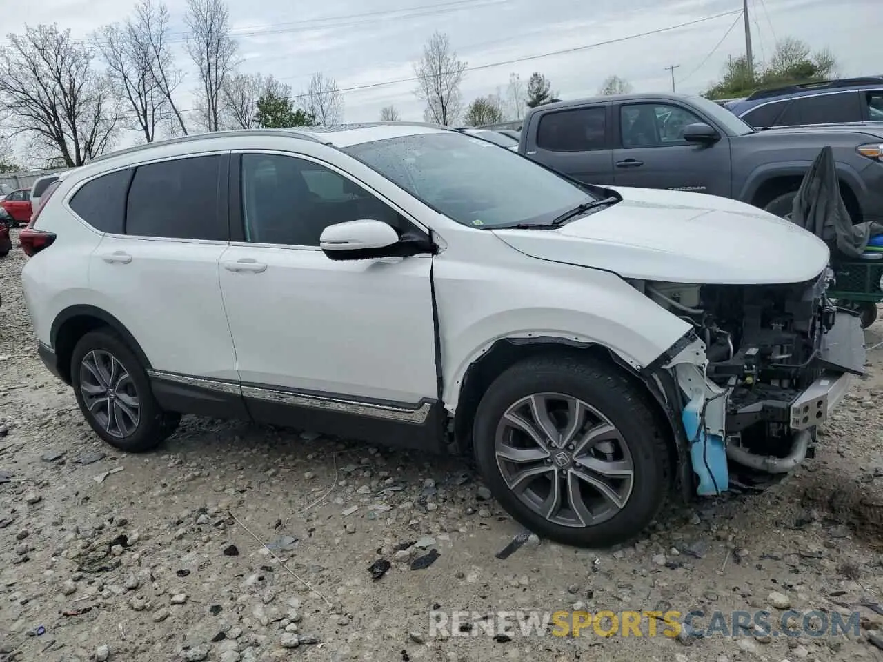 4 Photograph of a damaged car 2HKRW2H94NH631882 HONDA CRV 2022