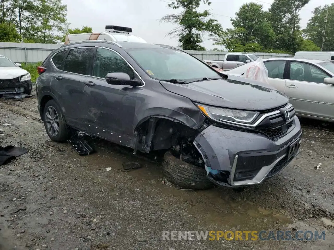 4 Photograph of a damaged car 2HKRW2H94NH645927 HONDA CRV 2022