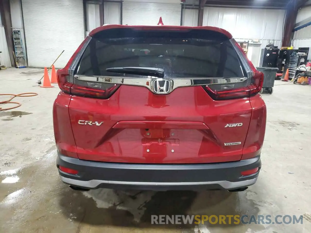 6 Photograph of a damaged car 2HKRW2H96NH648893 HONDA CRV 2022