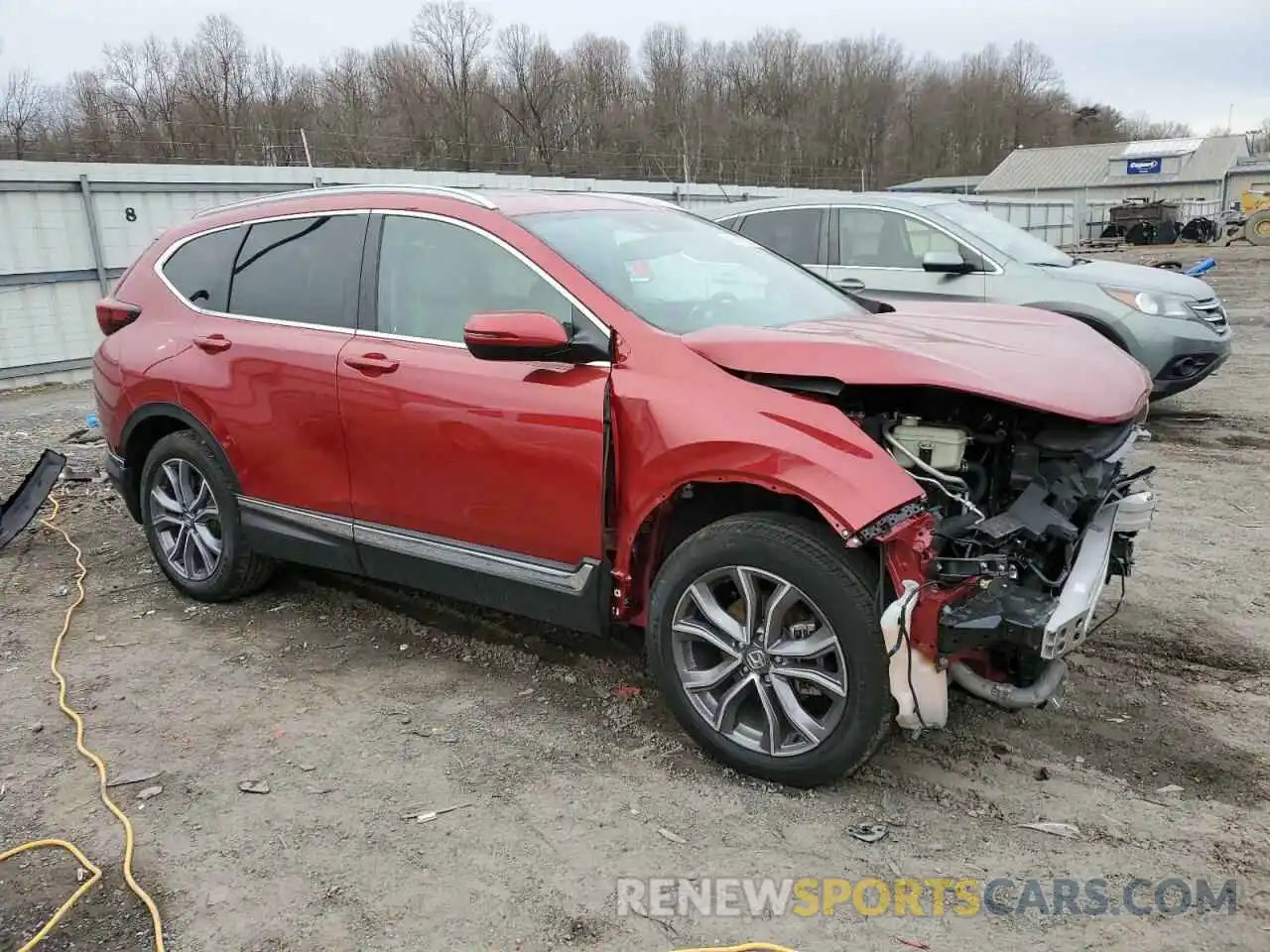 4 Photograph of a damaged car 2HKRW2H96NH663992 HONDA CRV 2022