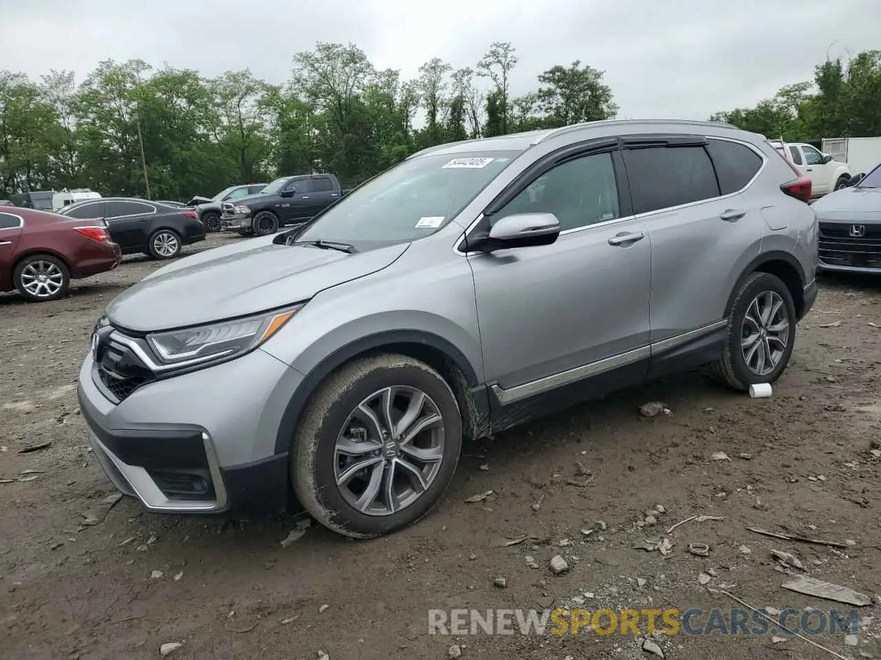 1 Photograph of a damaged car 2HKRW2H99NH669009 HONDA CRV 2022