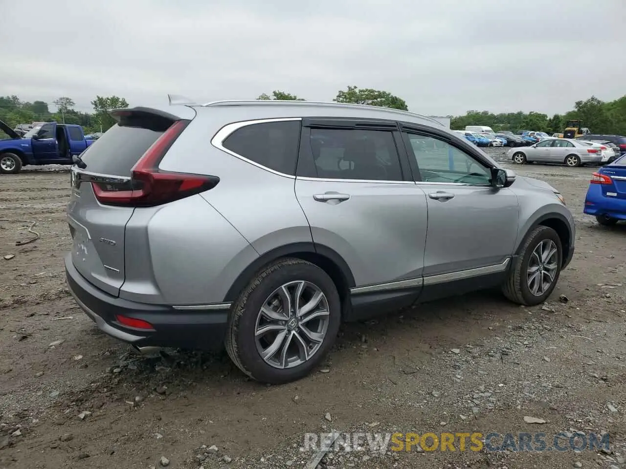 3 Photograph of a damaged car 2HKRW2H99NH669009 HONDA CRV 2022