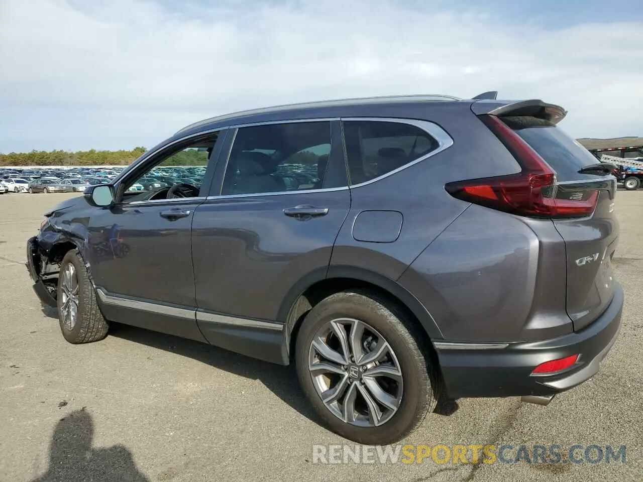 2 Photograph of a damaged car 2HKRW2H9XNH658326 HONDA CRV 2022