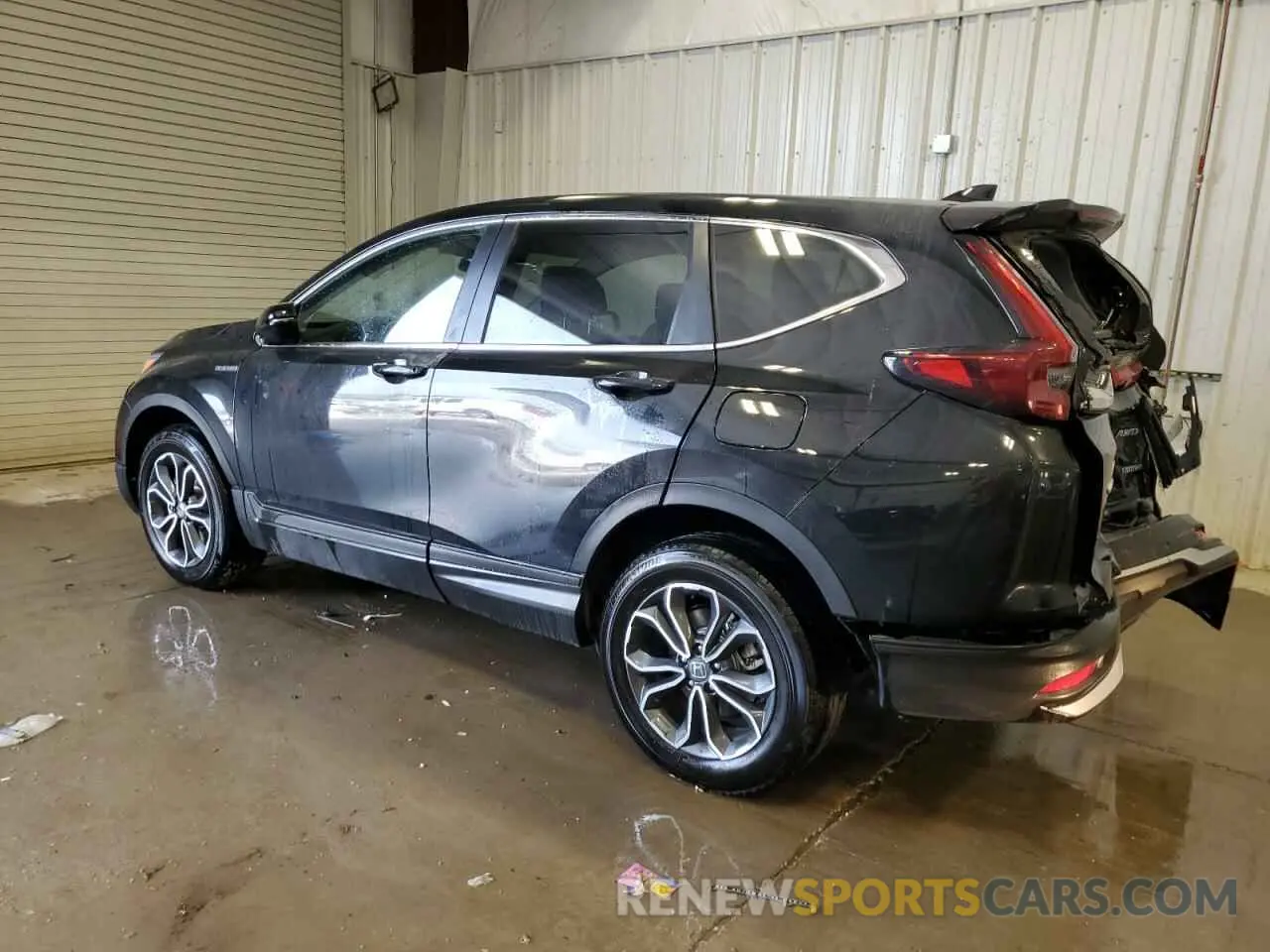 2 Photograph of a damaged car 5J6RT6H52NL001636 HONDA CRV 2022