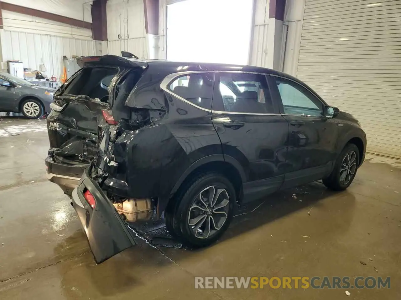 3 Photograph of a damaged car 5J6RT6H52NL001636 HONDA CRV 2022