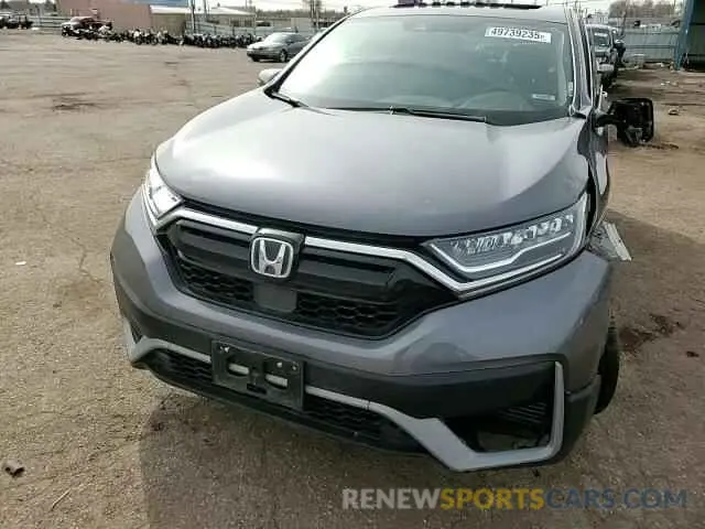 11 Photograph of a damaged car 5J6RT6H55NL032136 HONDA CRV 2022