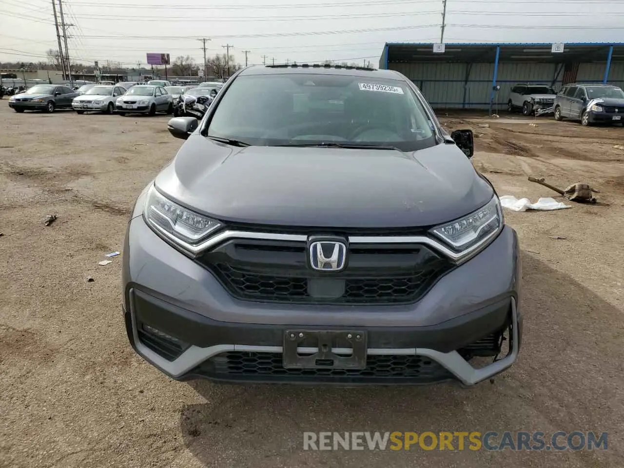 5 Photograph of a damaged car 5J6RT6H55NL032136 HONDA CRV 2022