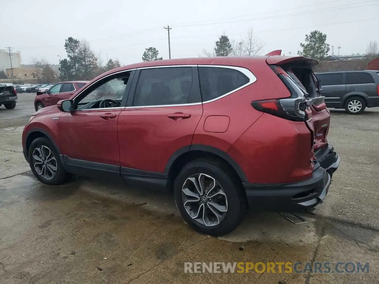 2 Photograph of a damaged car 5J6RT6H56NL002241 HONDA CRV 2022