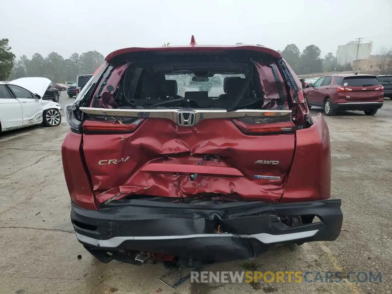 6 Photograph of a damaged car 5J6RT6H56NL002241 HONDA CRV 2022