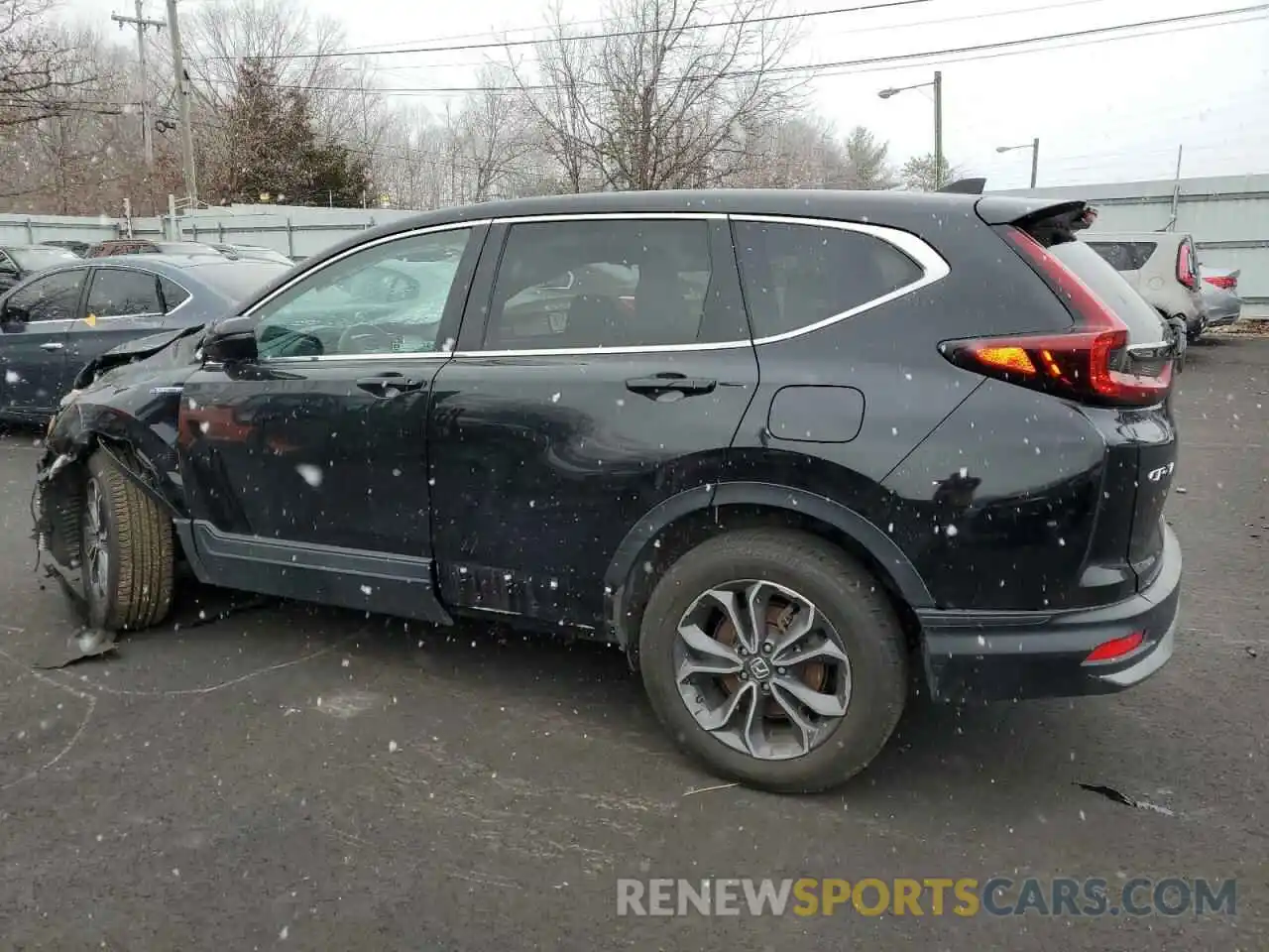 2 Photograph of a damaged car 5J6RT6H57NL040125 HONDA CRV 2022