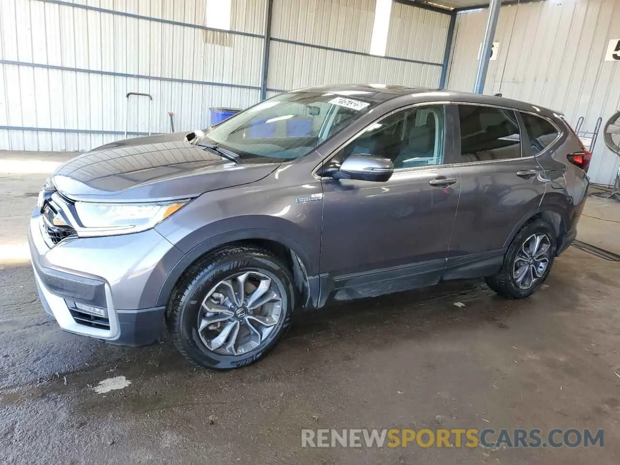 1 Photograph of a damaged car 5J6RT6H58NL038156 HONDA CRV 2022