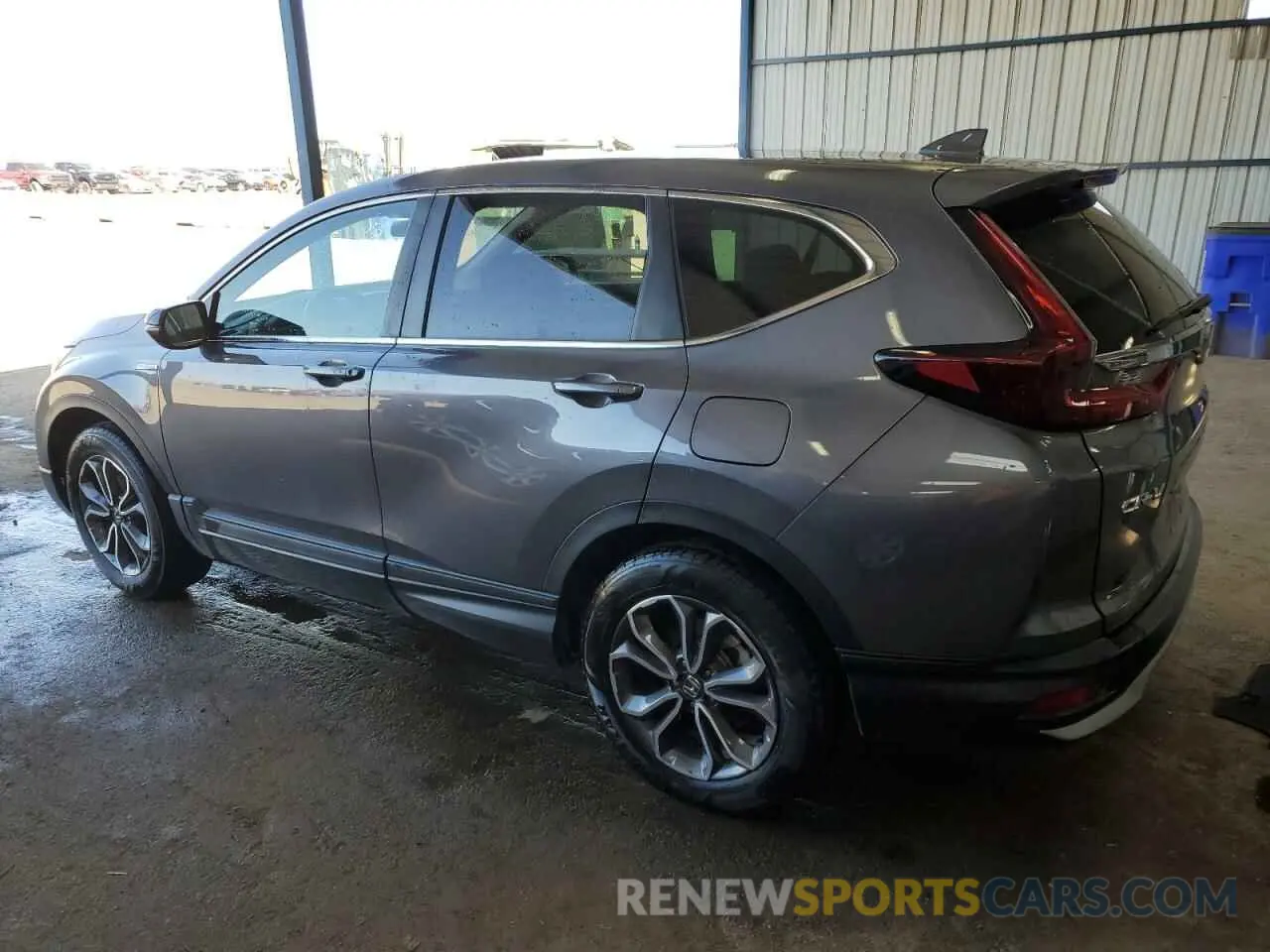 2 Photograph of a damaged car 5J6RT6H58NL038156 HONDA CRV 2022