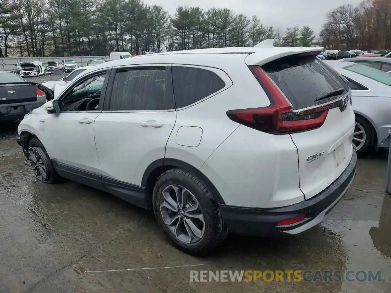 2 Photograph of a damaged car 5J6RT6H80NL045841 HONDA CRV 2022