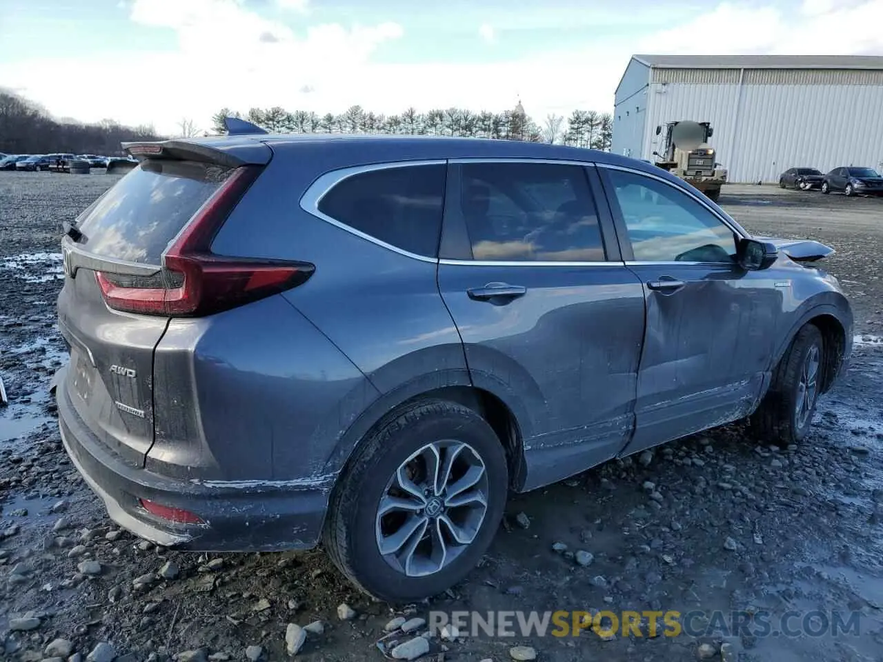 3 Photograph of a damaged car 5J6RT6H81NL008393 HONDA CRV 2022