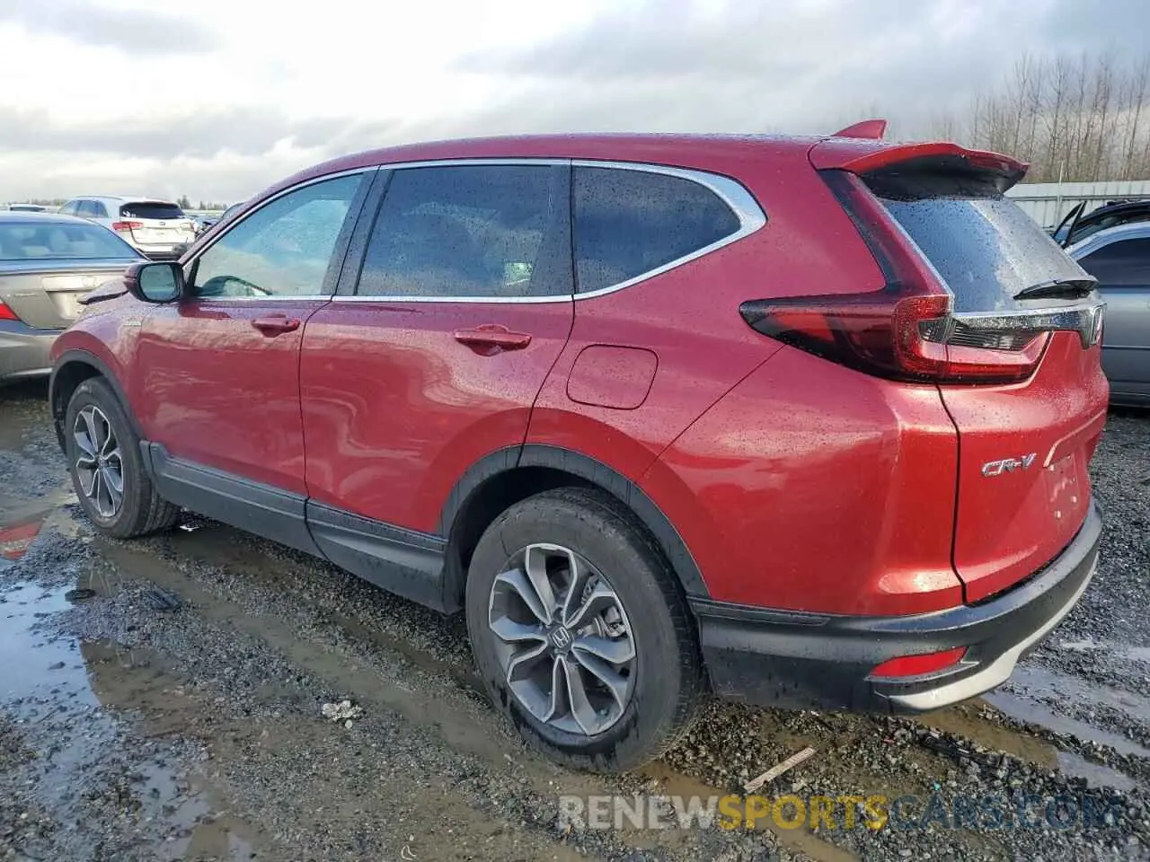 2 Photograph of a damaged car 5J6RT6H82NL033027 HONDA CRV 2022