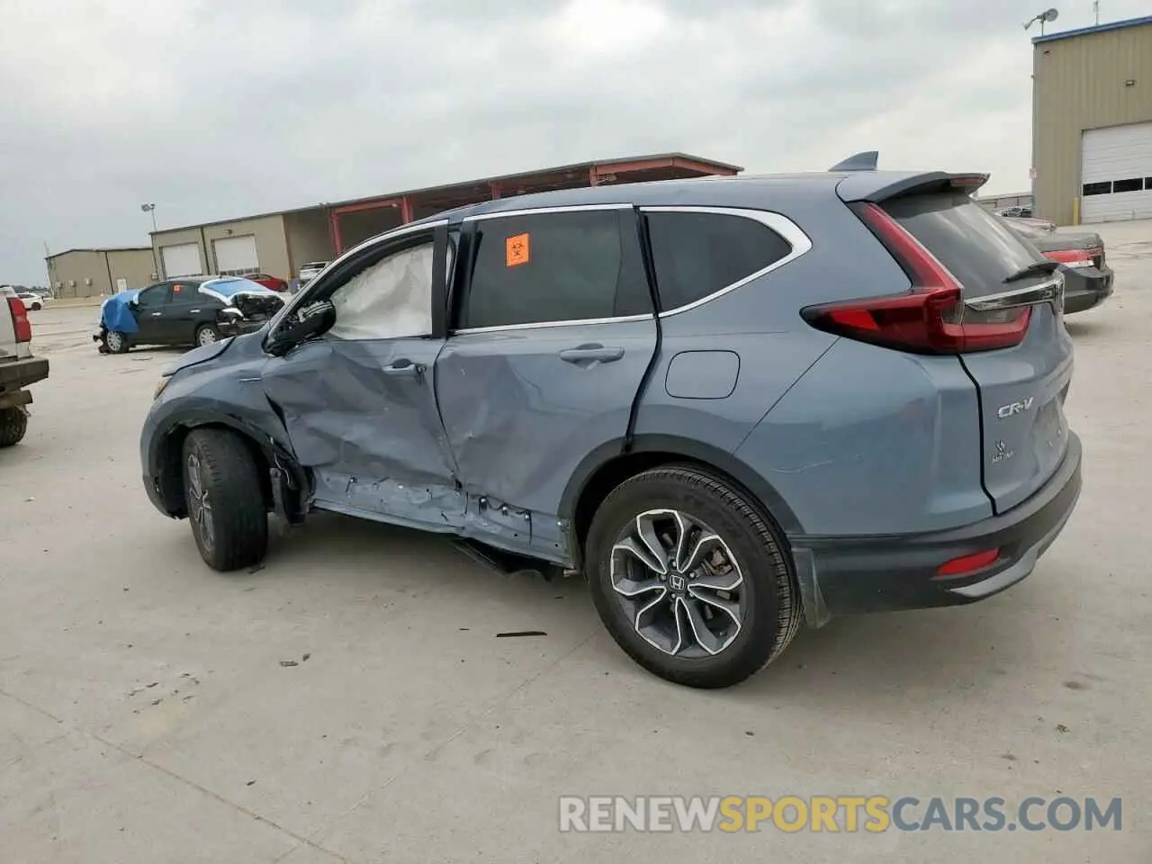 2 Photograph of a damaged car 5J6RT6H84NL009554 HONDA CRV 2022