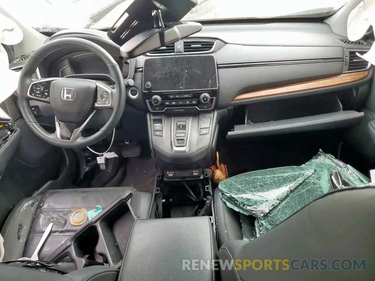 8 Photograph of a damaged car 5J6RT6H84NL009554 HONDA CRV 2022