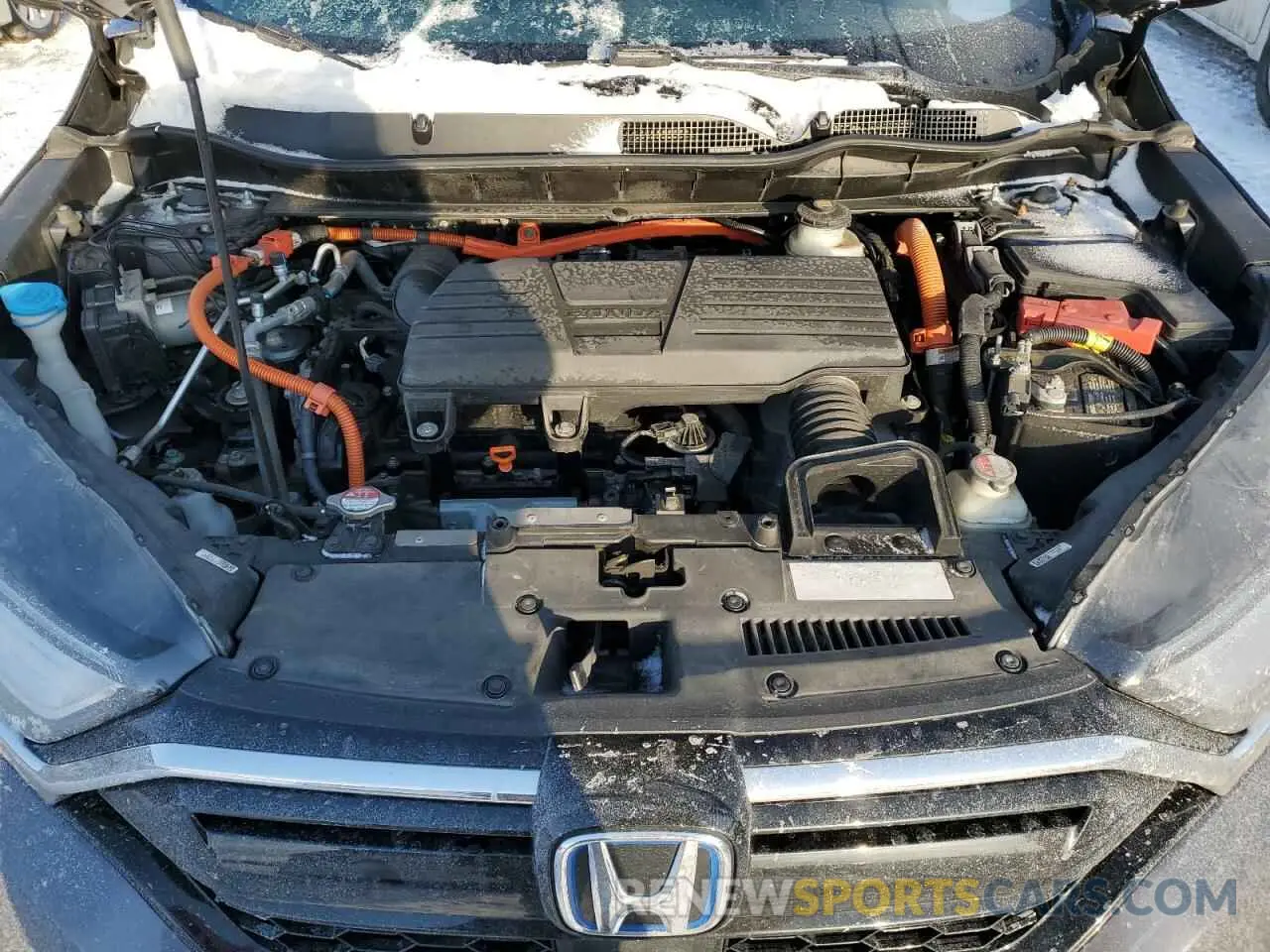 11 Photograph of a damaged car 5J6RT6H86NL001293 HONDA CRV 2022