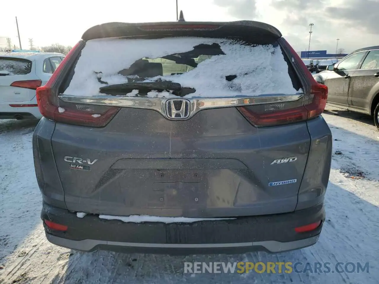 6 Photograph of a damaged car 5J6RT6H86NL001293 HONDA CRV 2022