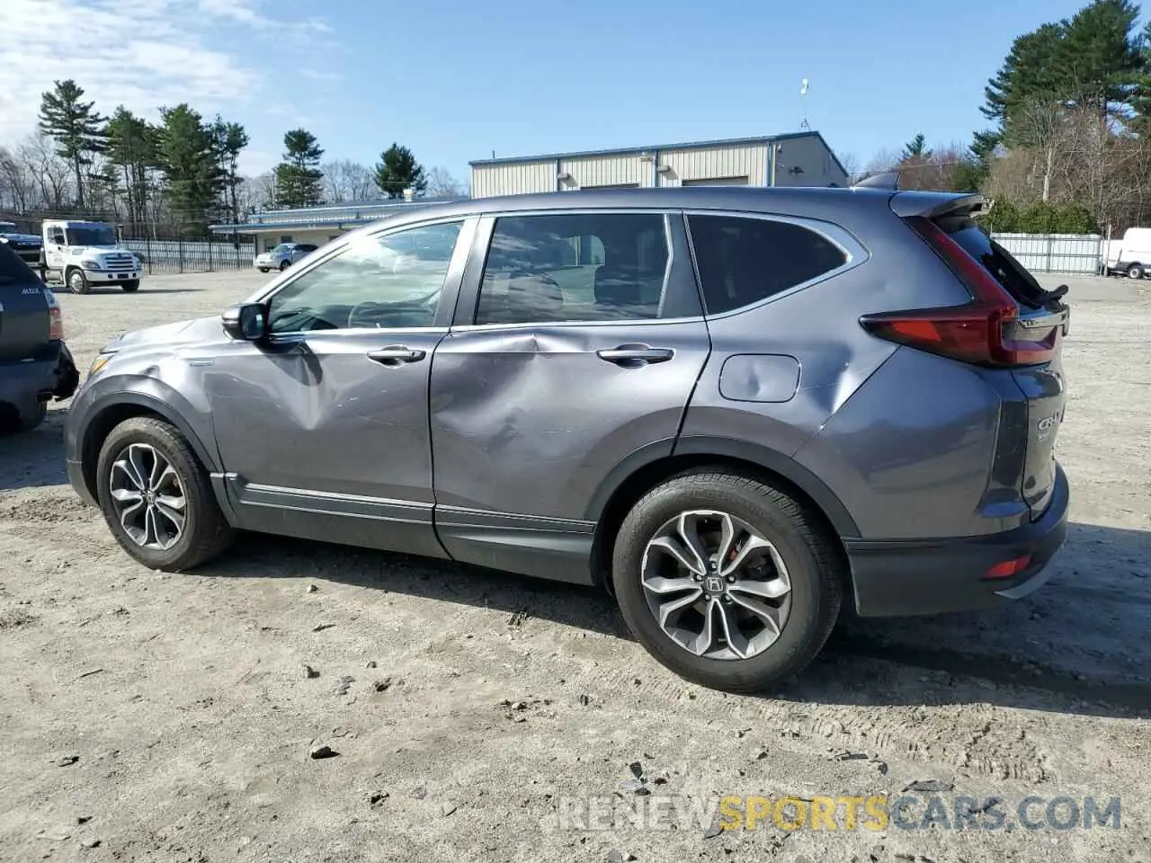 2 Photograph of a damaged car 5J6RT6H86NL032608 HONDA CRV 2022