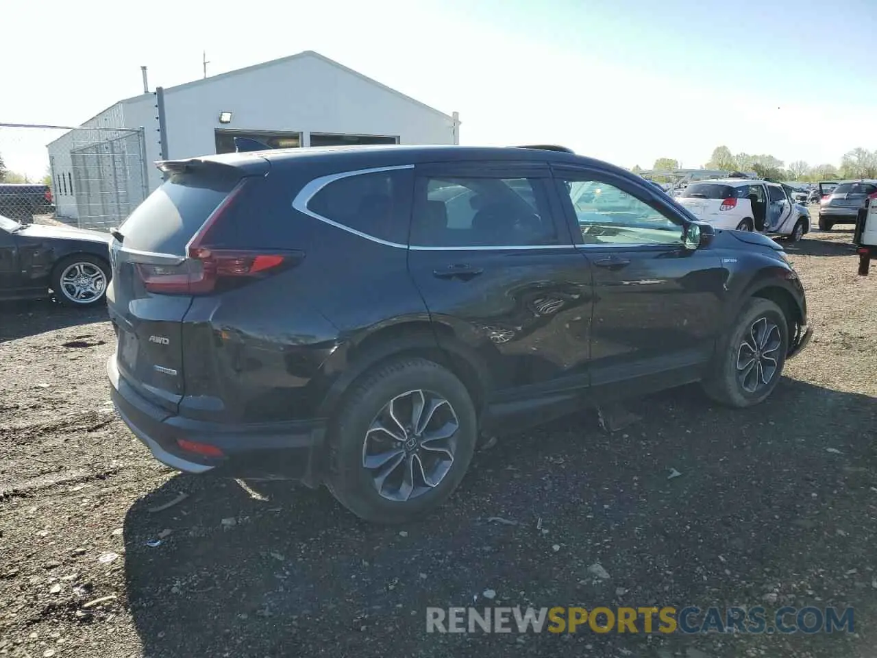 3 Photograph of a damaged car 5J6RT6H87NL032830 HONDA CRV 2022