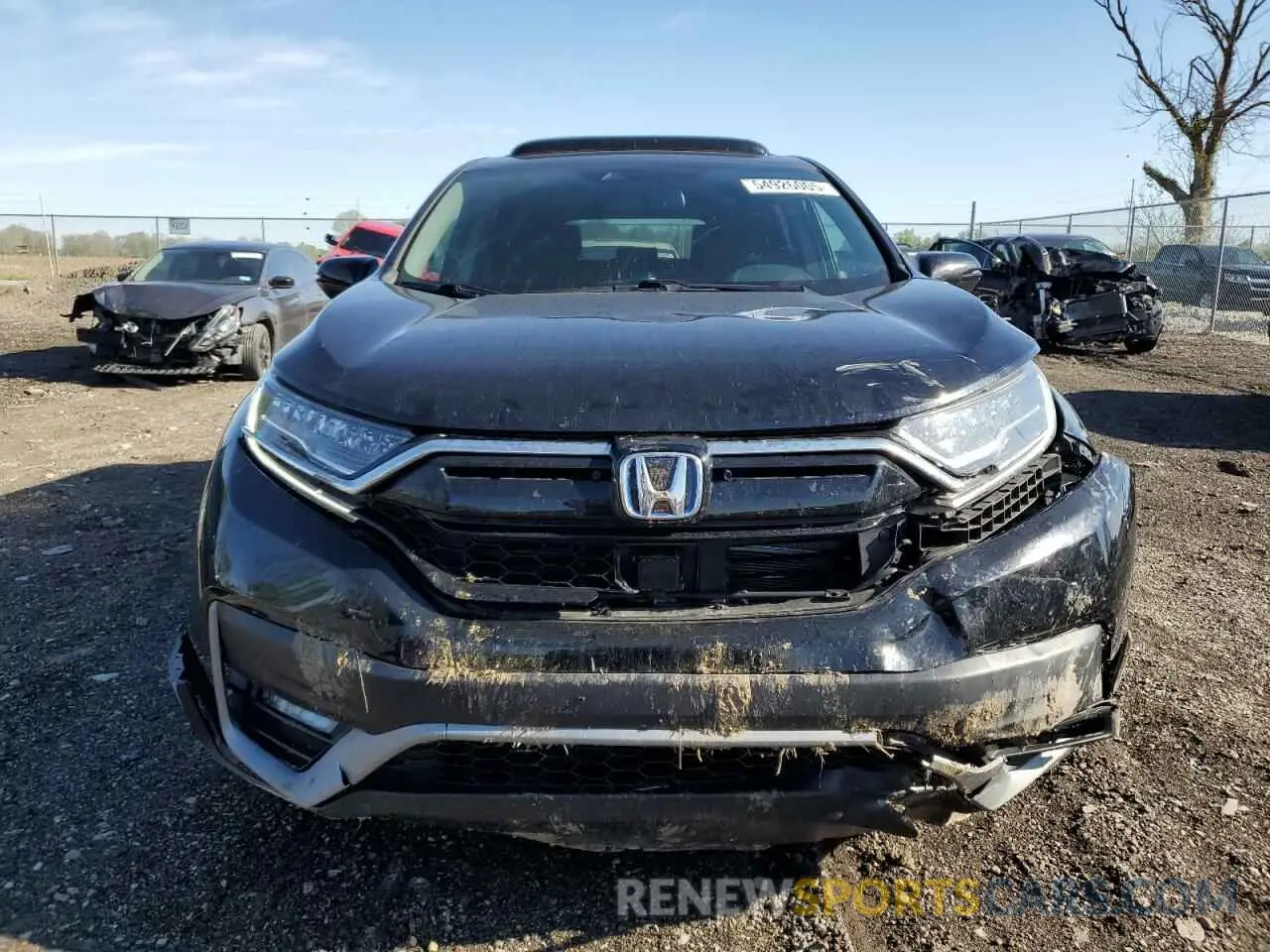5 Photograph of a damaged car 5J6RT6H87NL032830 HONDA CRV 2022