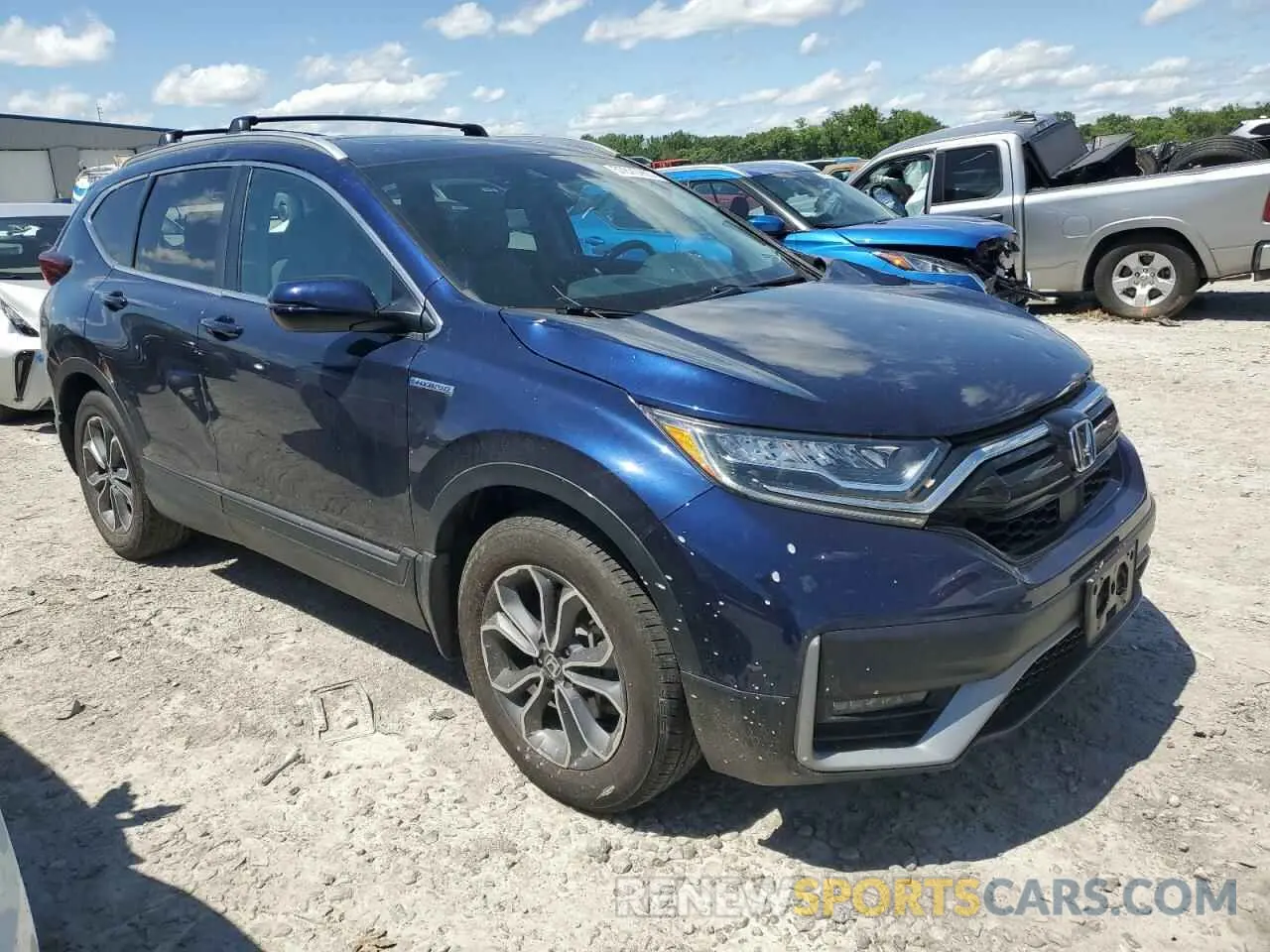 4 Photograph of a damaged car 5J6RT6H88NL053962 HONDA CRV 2022