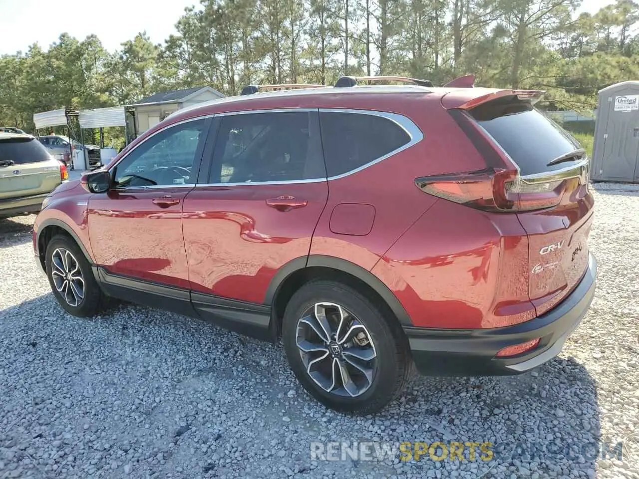 2 Photograph of a damaged car 5J6RT6H89NL037883 HONDA CRV 2022