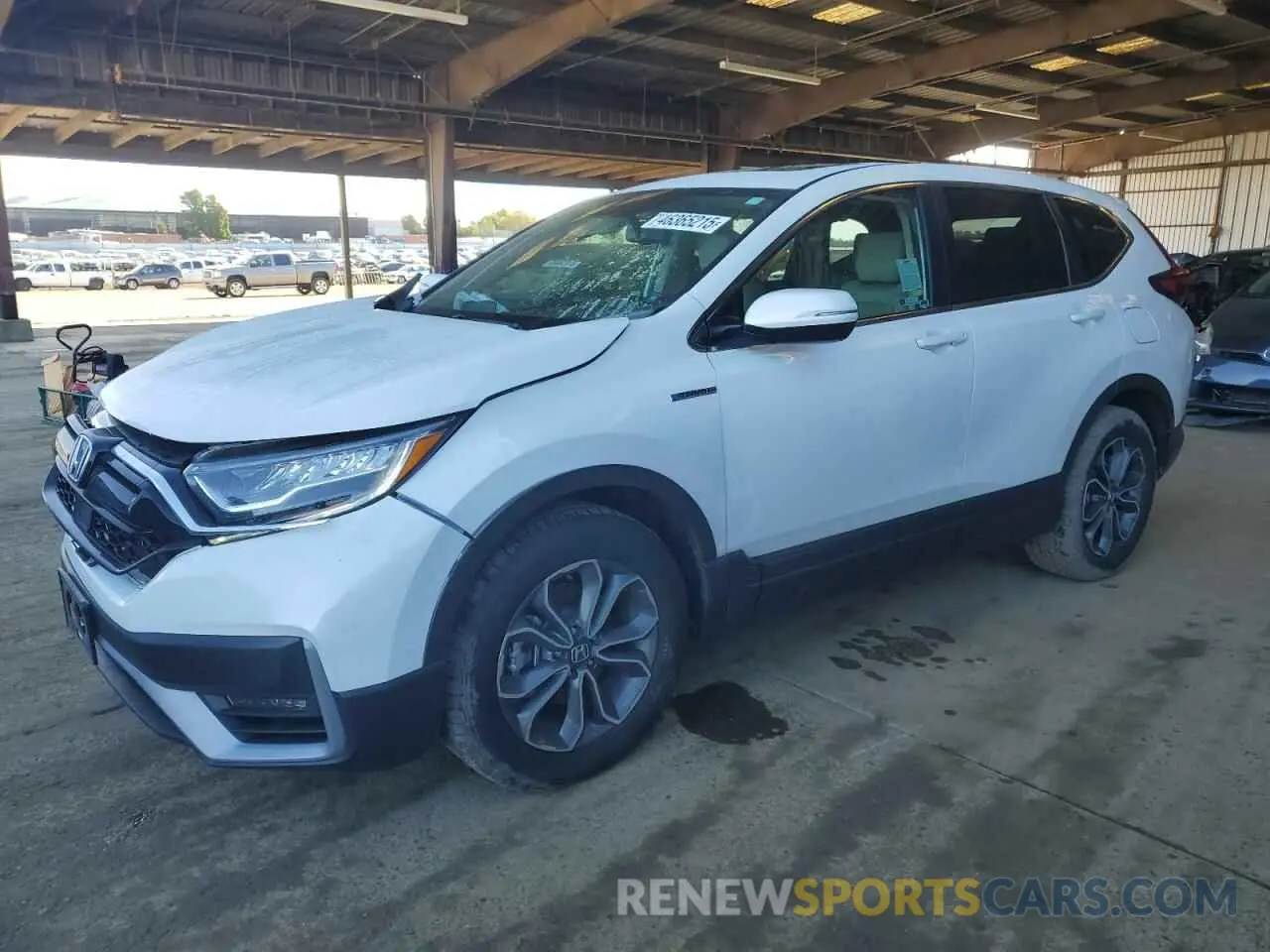 1 Photograph of a damaged car 5J6RT6H8XNL027640 HONDA CRV 2022