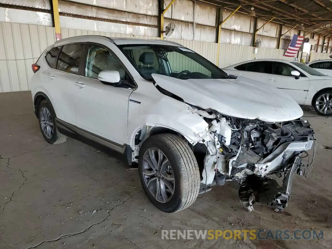 4 Photograph of a damaged car 5J6RT6H90NL053771 HONDA CRV 2022