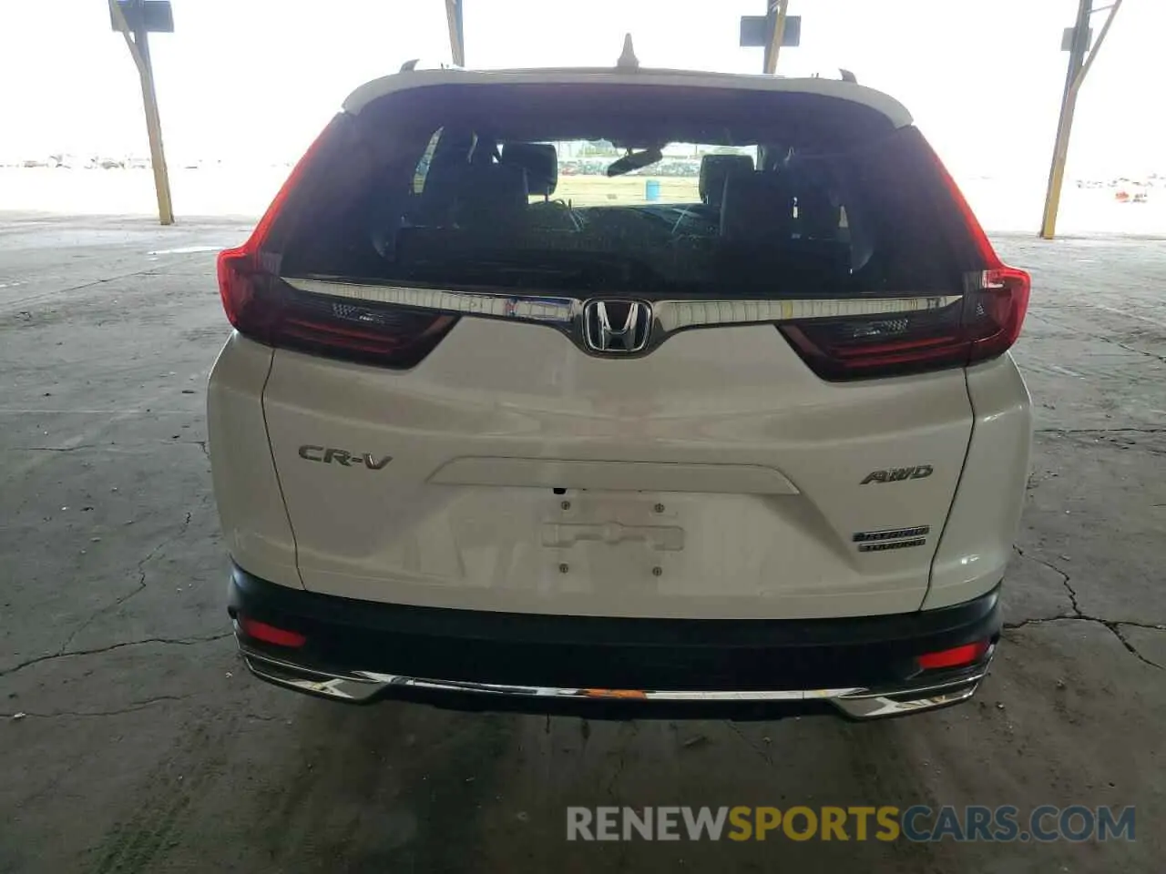 6 Photograph of a damaged car 5J6RT6H90NL053771 HONDA CRV 2022