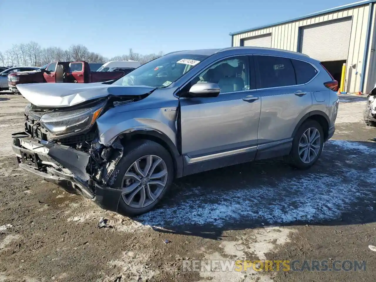 1 Photograph of a damaged car 5J6RT6H91NL051219 HONDA CRV 2022