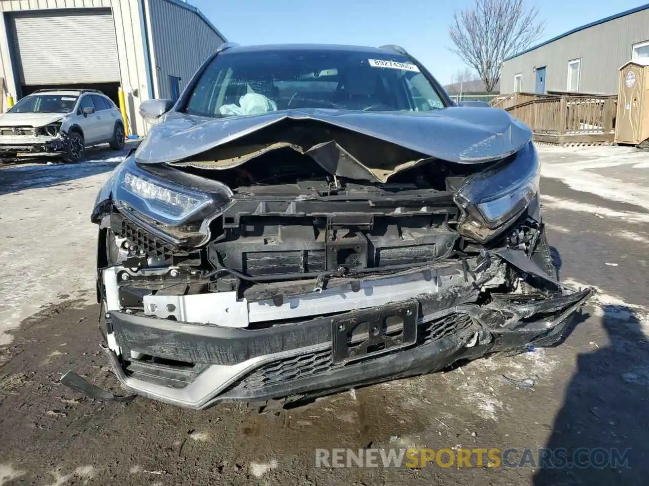 5 Photograph of a damaged car 5J6RT6H91NL051219 HONDA CRV 2022