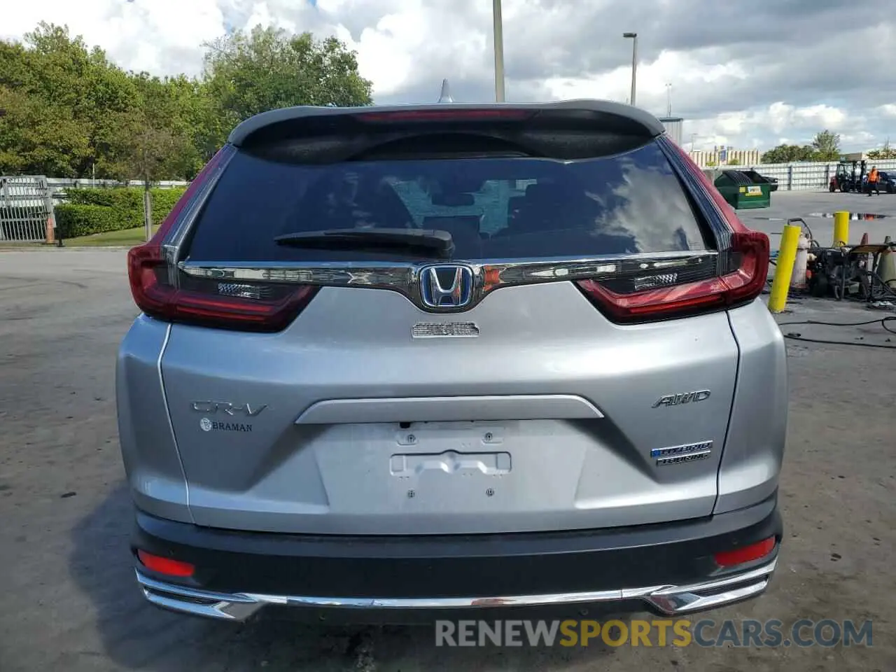 6 Photograph of a damaged car 5J6RT6H93NL009991 HONDA CRV 2022