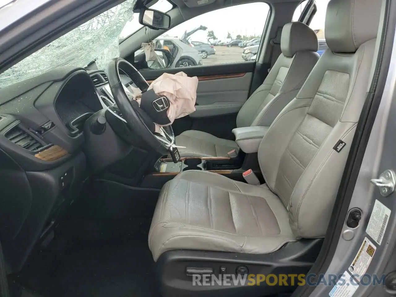 7 Photograph of a damaged car 5J6RT6H93NL009991 HONDA CRV 2022