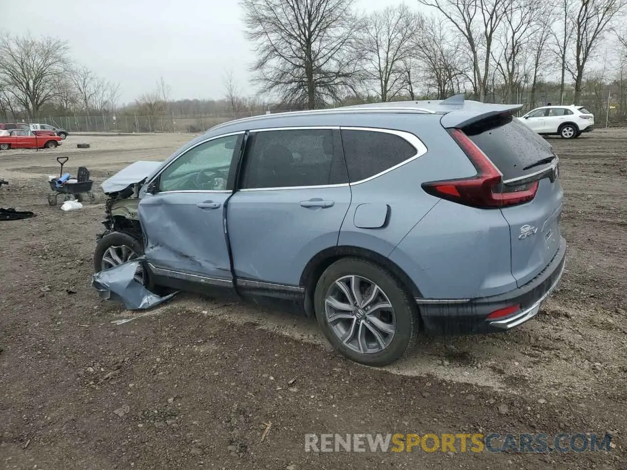 2 Photograph of a damaged car 5J6RT6H94NL024998 HONDA CRV 2022