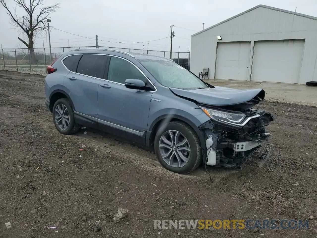 4 Photograph of a damaged car 5J6RT6H94NL024998 HONDA CRV 2022