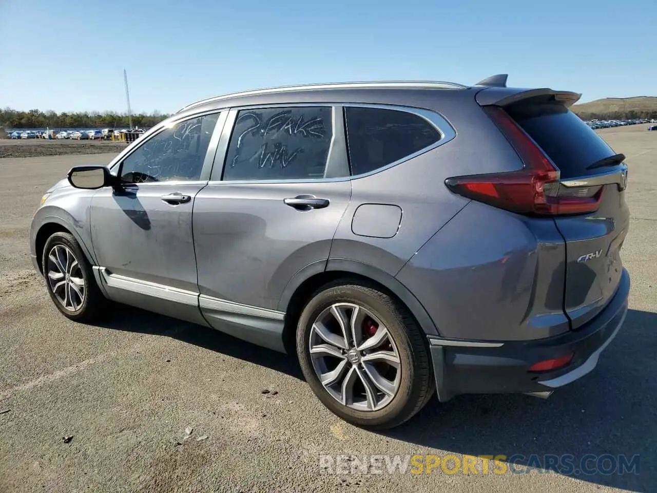 2 Photograph of a damaged car 5J6RT6H95NL014870 HONDA CRV 2022