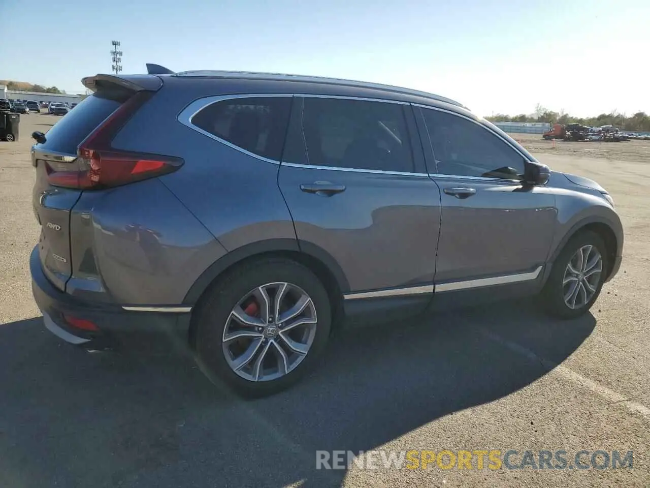 3 Photograph of a damaged car 5J6RT6H95NL014870 HONDA CRV 2022