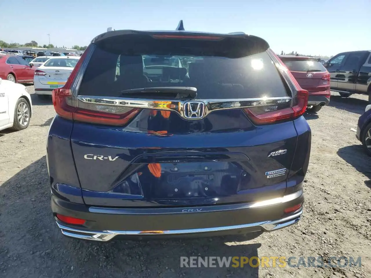 6 Photograph of a damaged car 5J6RT6H98NL028357 HONDA CRV 2022