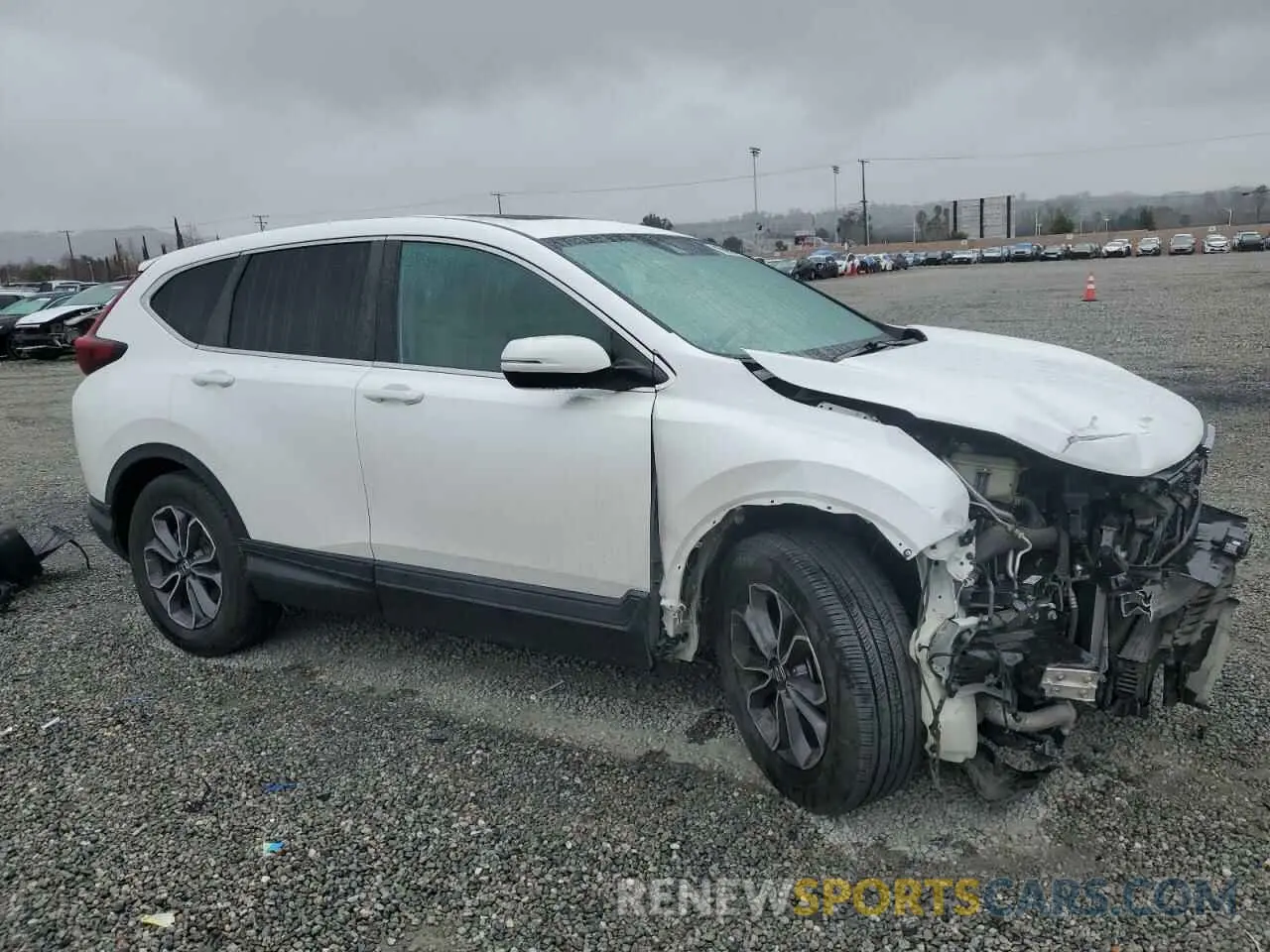4 Photograph of a damaged car 5J6RW1H56NA008515 HONDA CRV 2022