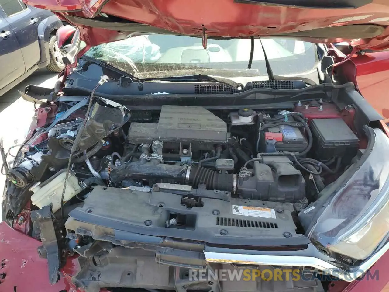 12 Photograph of a damaged car 5J6RW1H57NA005140 HONDA CRV 2022
