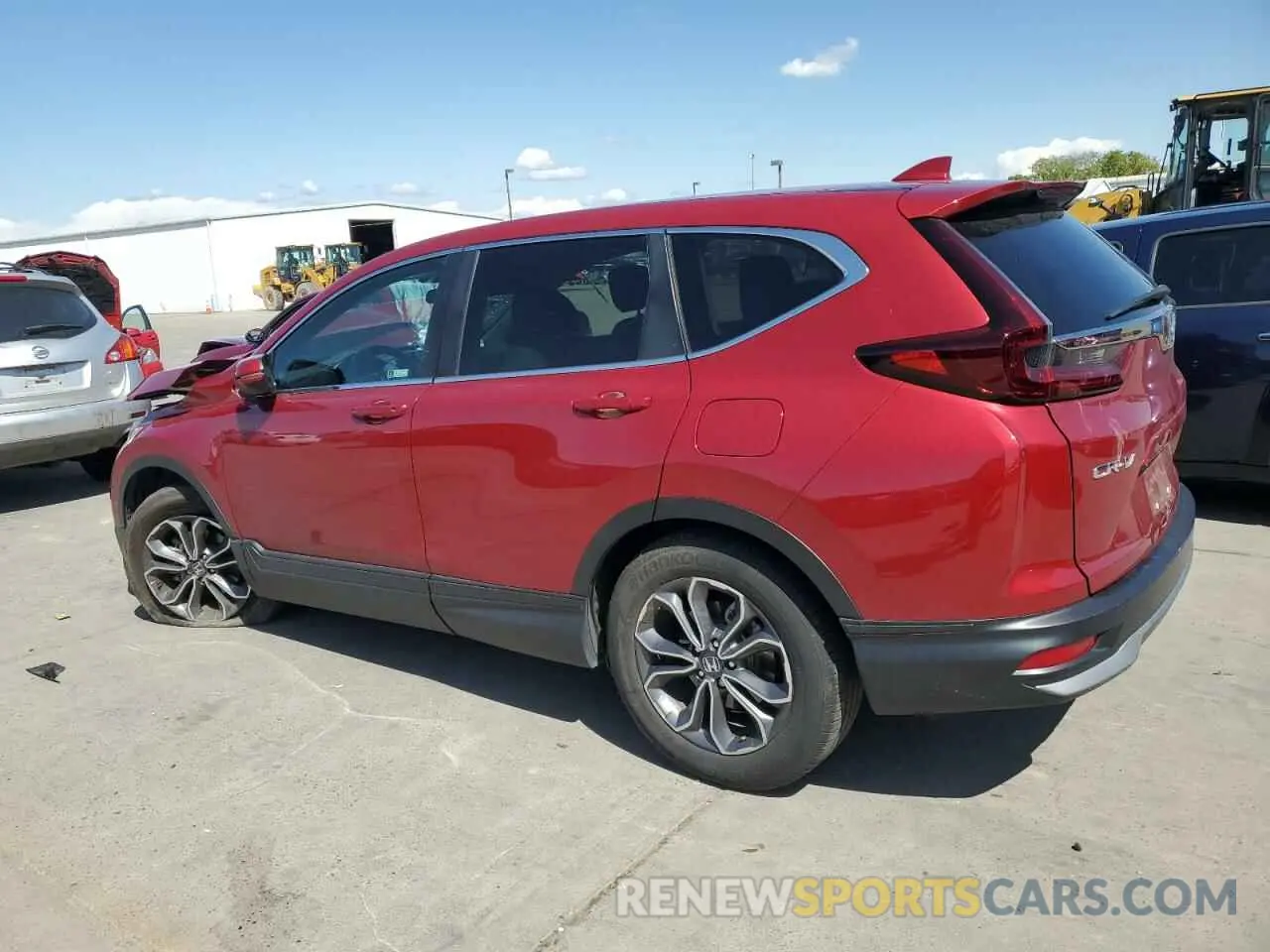 2 Photograph of a damaged car 5J6RW1H57NA005140 HONDA CRV 2022