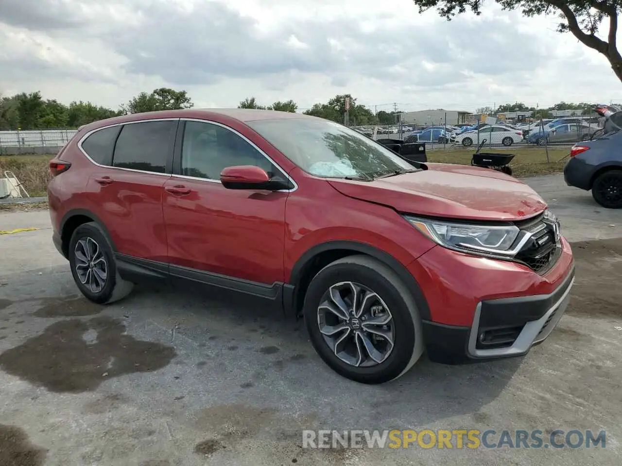 4 Photograph of a damaged car 5J6RW1H58NA016891 HONDA CRV 2022