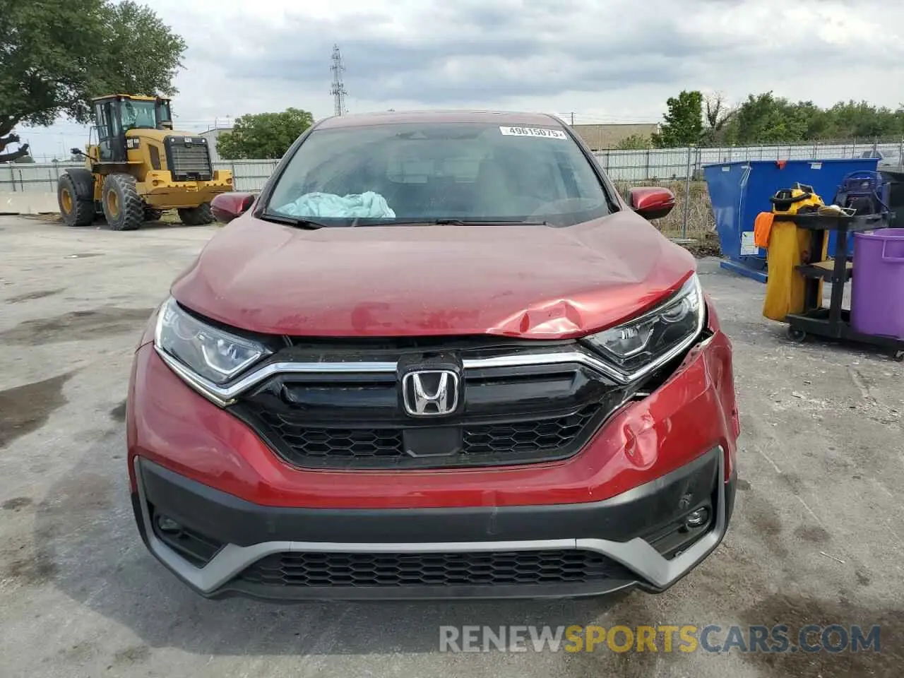 5 Photograph of a damaged car 5J6RW1H58NA016891 HONDA CRV 2022