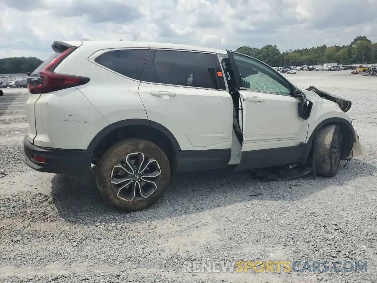 3 Photograph of a damaged car 5J6RW1H58NA022674 HONDA CRV 2022
