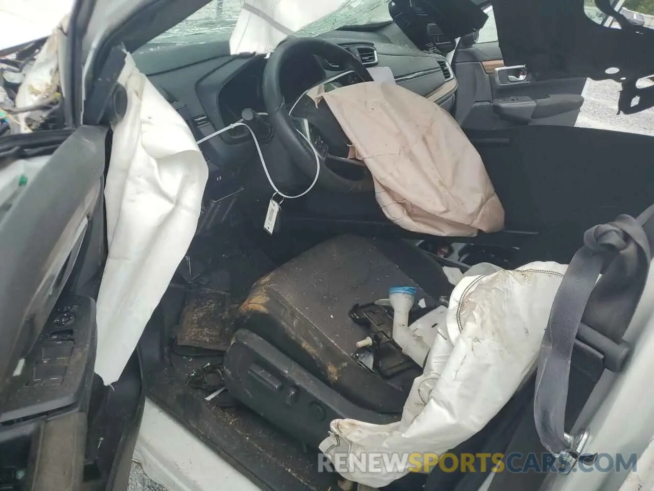 8 Photograph of a damaged car 5J6RW1H58NA022674 HONDA CRV 2022